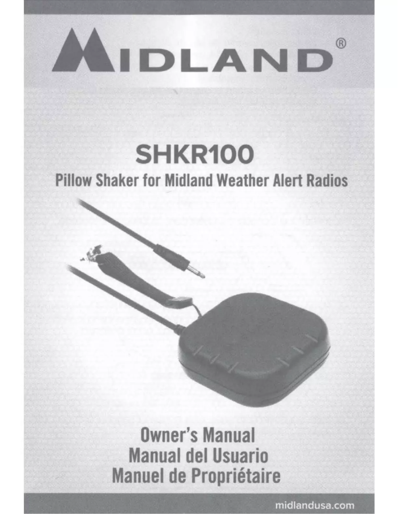 Página 1 del manual Manual de instrucciones Midland SHKR100