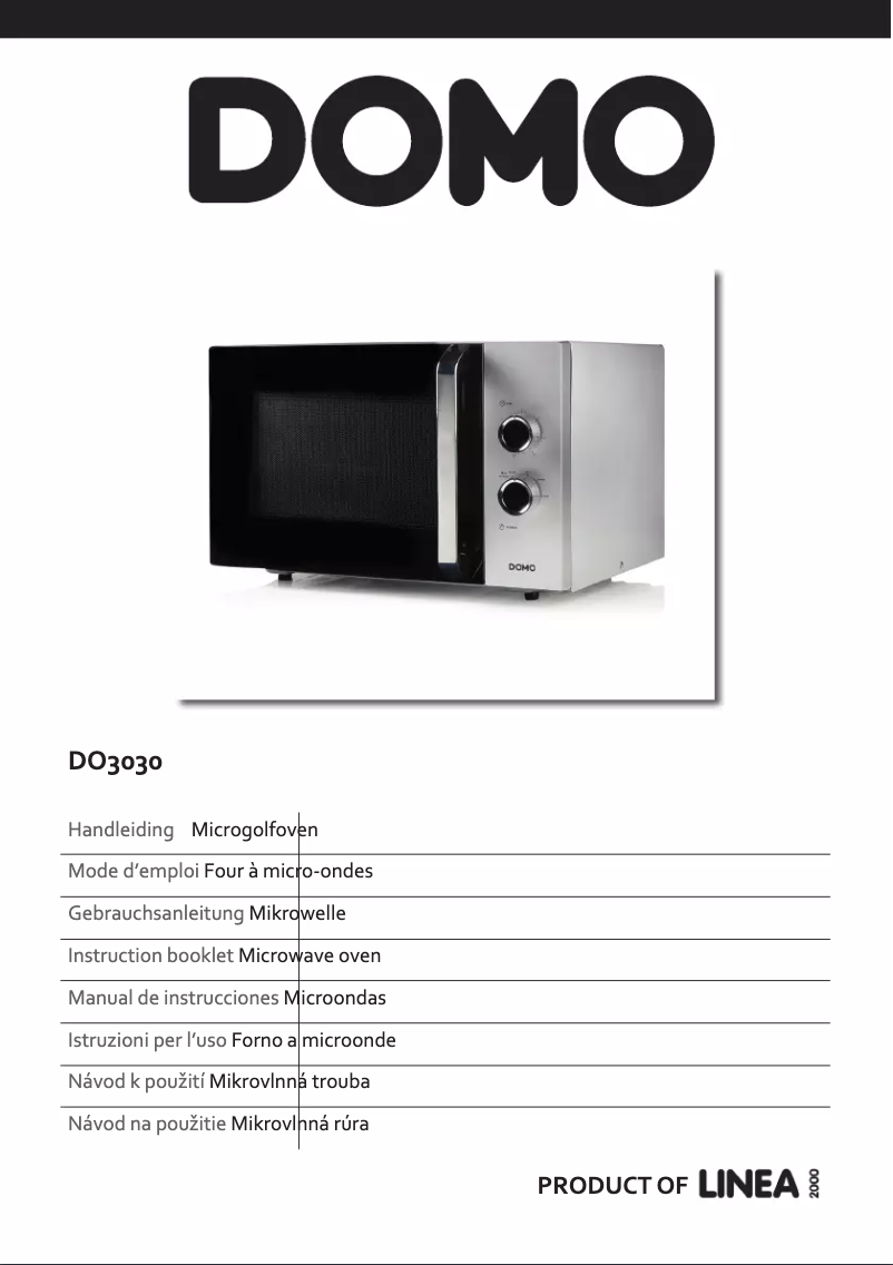 Image de la première page du manuel de l'appareil DO3030