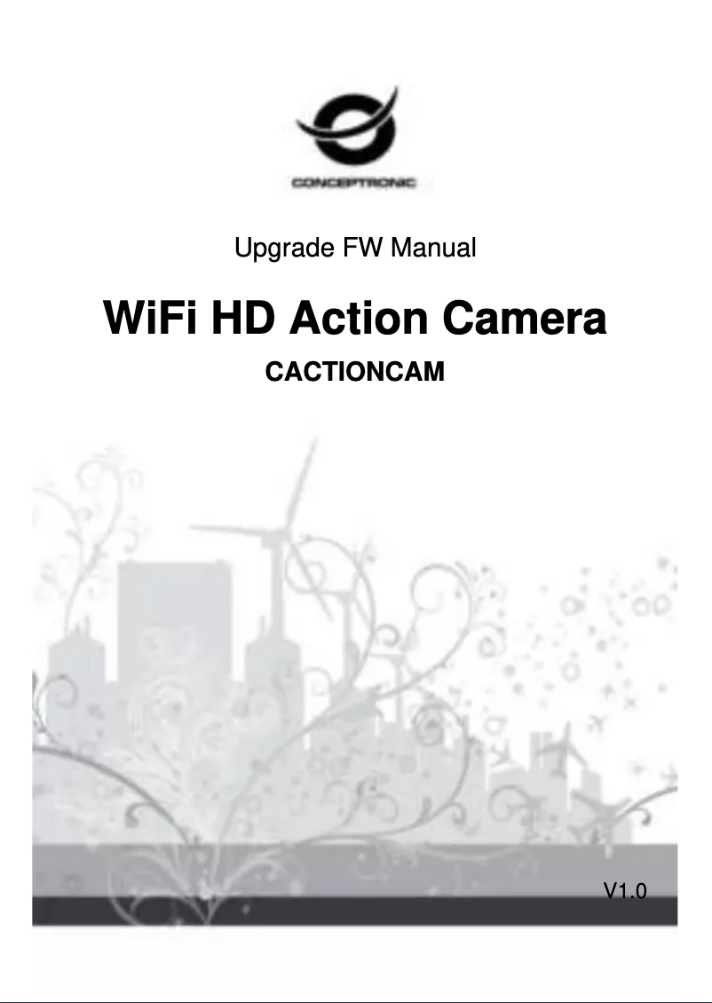 Page 1 de la notice Manuel utilisateur Conceptronic Cactioncam