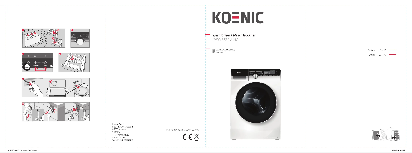 Image de la première page du manuel de l'appareil KWDR 8632 A INV