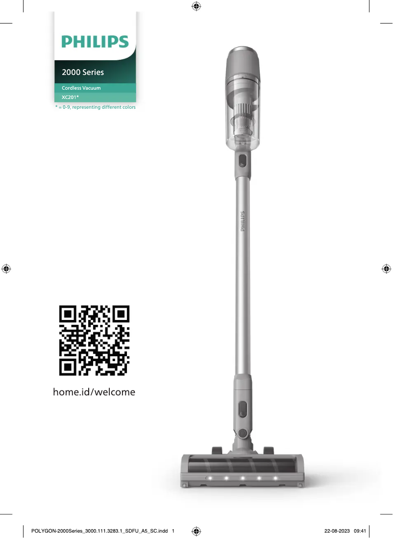 Page n°1 - Manuel utilisateur Philips 2000 Series XC2012