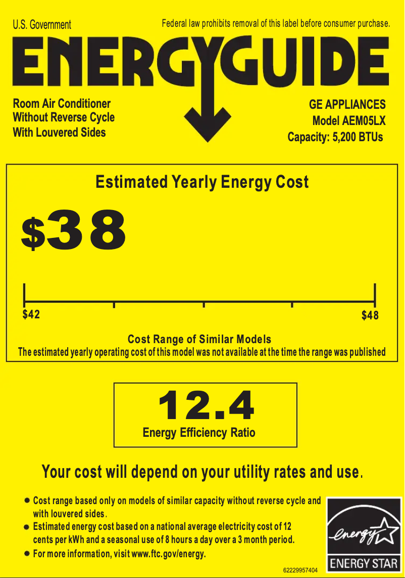 Image de la première page du manuel de l'appareil AEM05LX