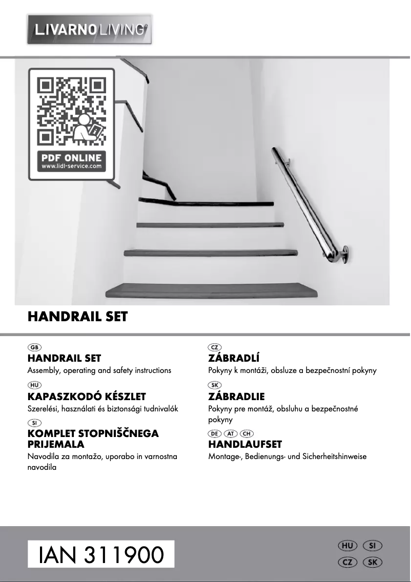Page 1 de la notice Manuel utilisateur Livarno Lux IAN 311900