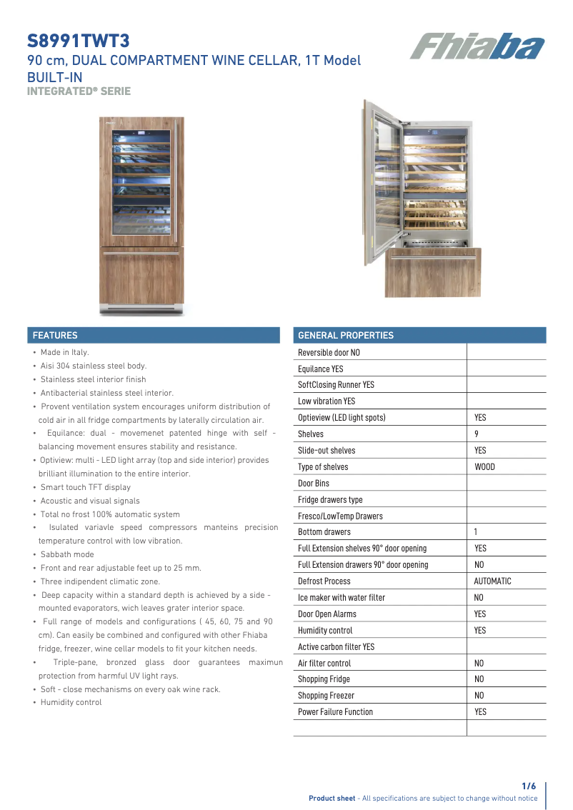 Image de la première page du manuel de l'appareil S8991TWT3A