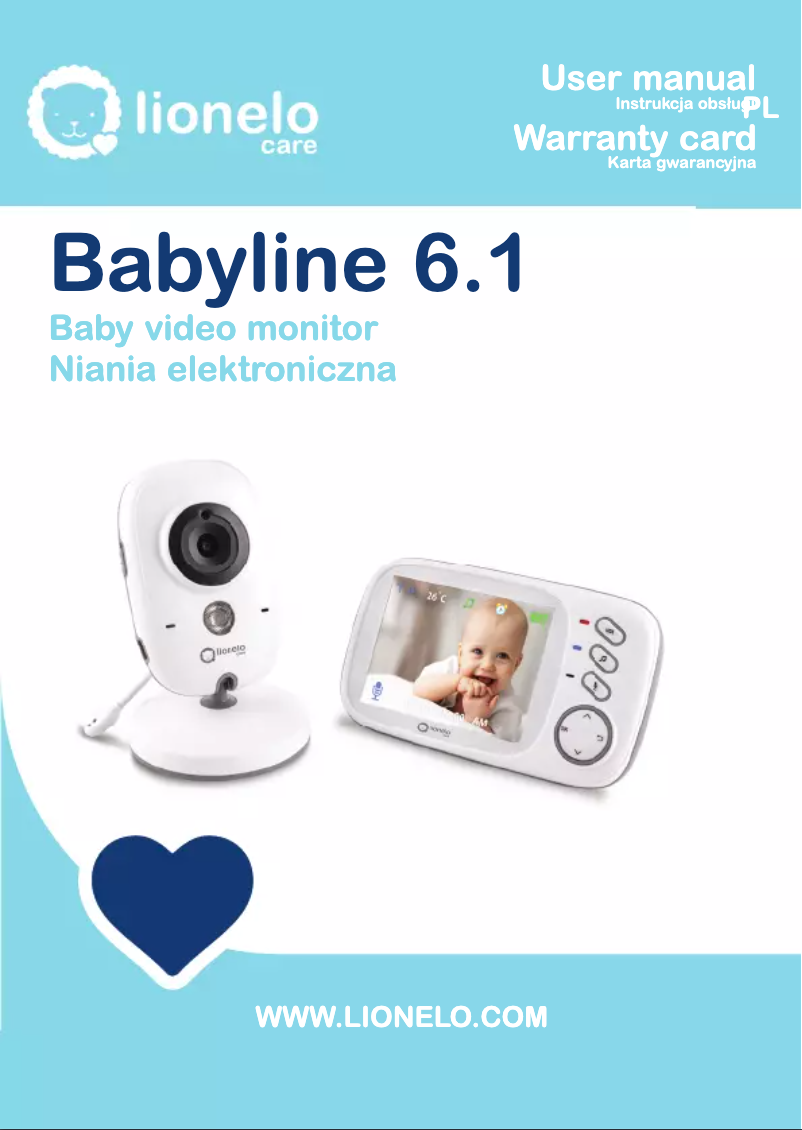 Image de la première page du manuel de l'appareil Babyline 6.1