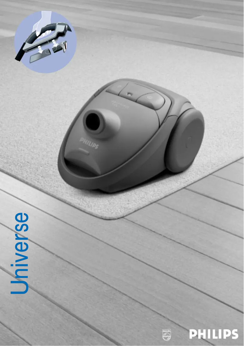 Image de la première page du manuel de l'appareil Universe FC9020