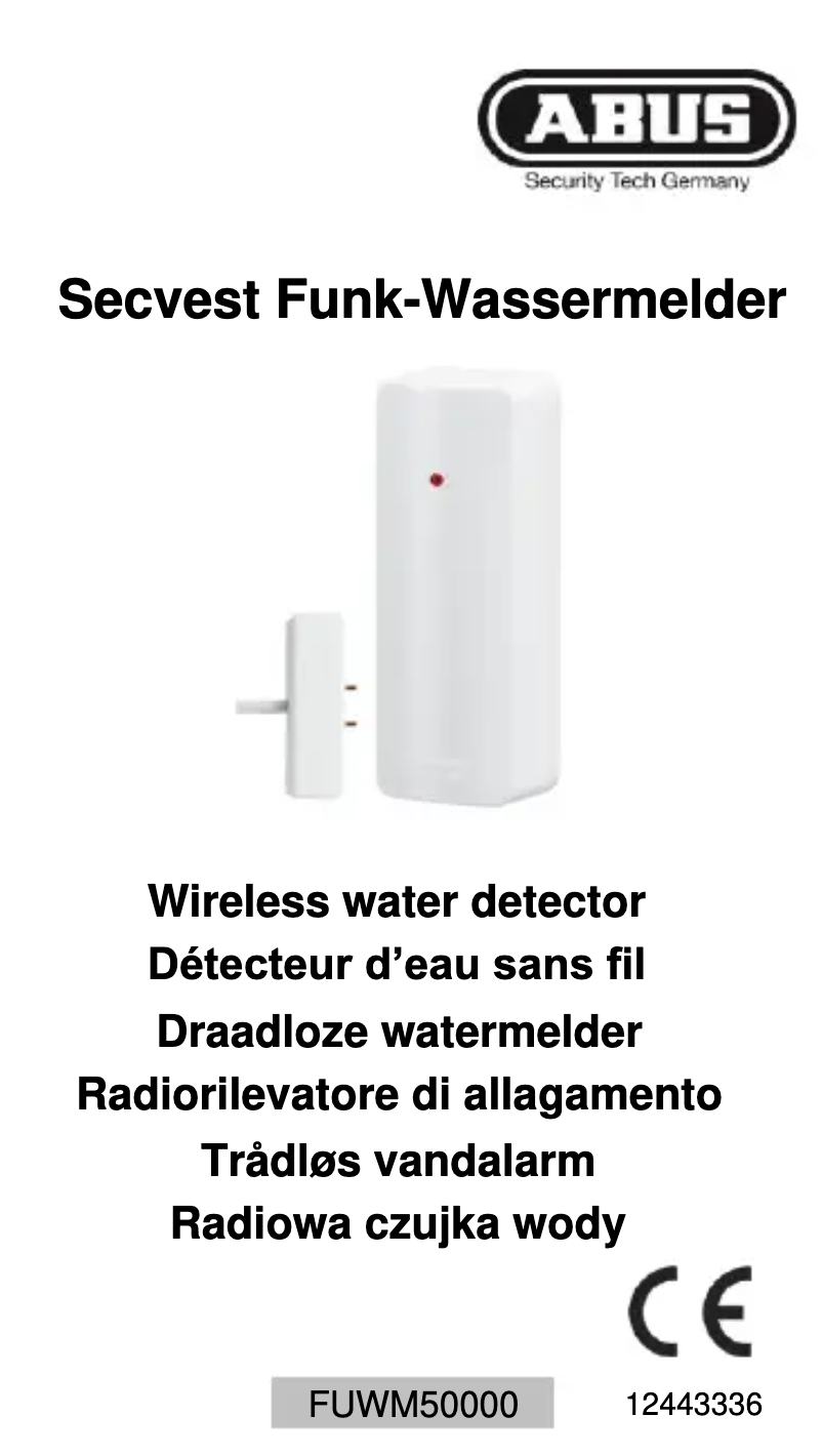 Image de la première page du manuel de l'appareil FUWM50000