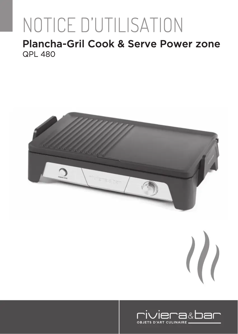 Image de la première page du manuel de l'appareil QPL480
