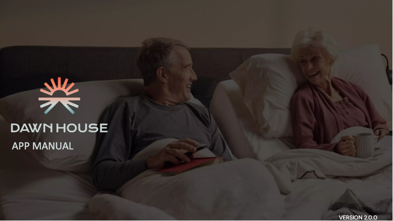 Page 1 de la notice Manuel utilisateur Dawn House Slate Queen