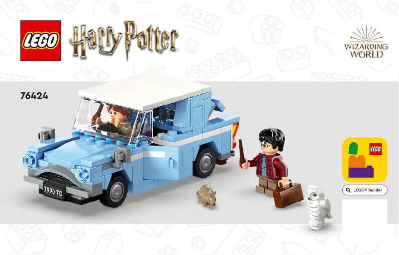 Page 1 de la notice Manuel utilisateur Lego Harry Potter 76426