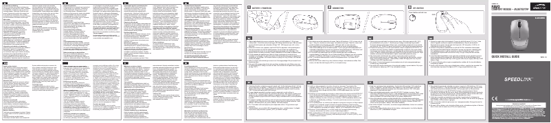 Page n°1 - Manuel utilisateur Speed-Link Favo SL-6353-MCGN