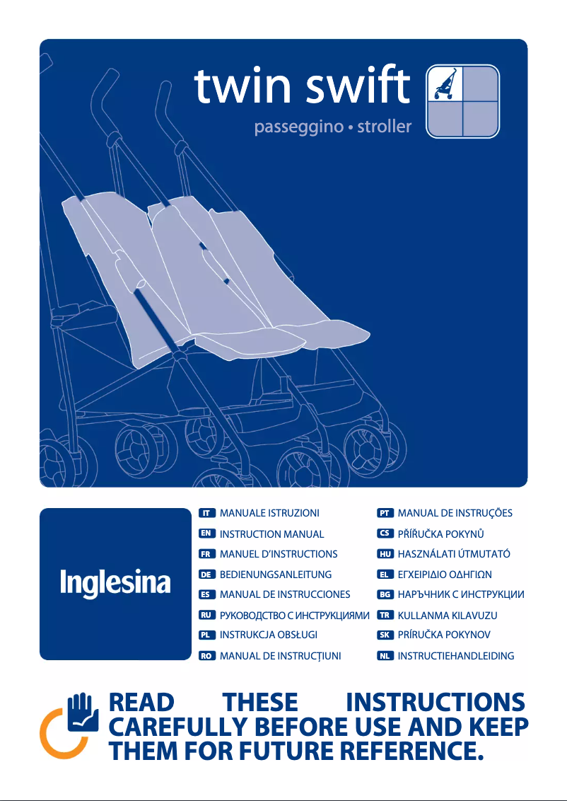 Image de la première page du manuel de l'appareil Twin Swift