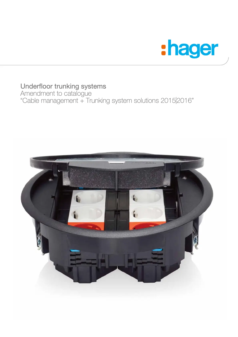 Page n°1 - Catalogue Hager VEQ0612E