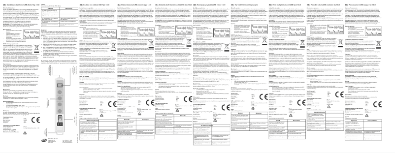 Page 1 de la notice Manuel utilisateur REV 00146491