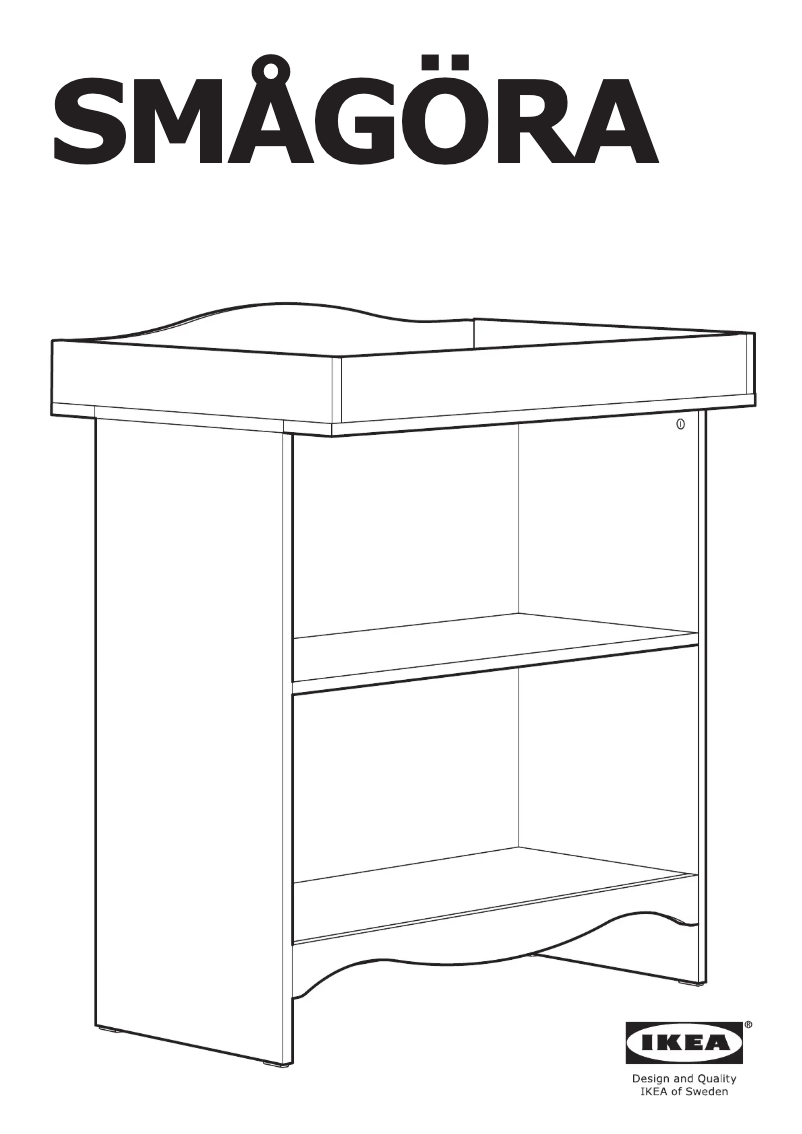 Image de la première page du manuel de l'appareil SMÅGÖRA 504.608.91