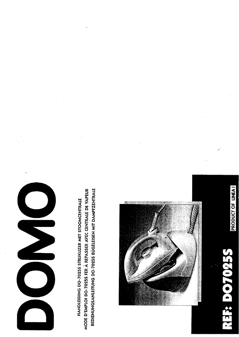 Image de la première page du manuel de l'appareil DO7025S