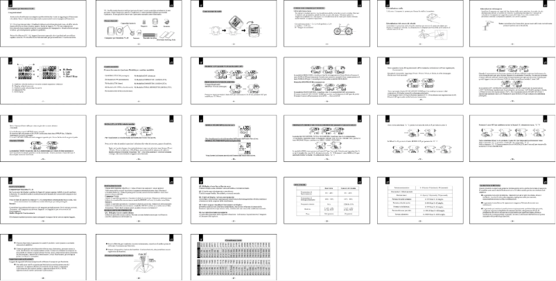 Page 1 de la notice Manuel utilisateur Velomann V1.16