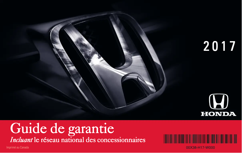 Página 1 del manual Manual de uso y mantenimiento Honda Odyssey (2017)