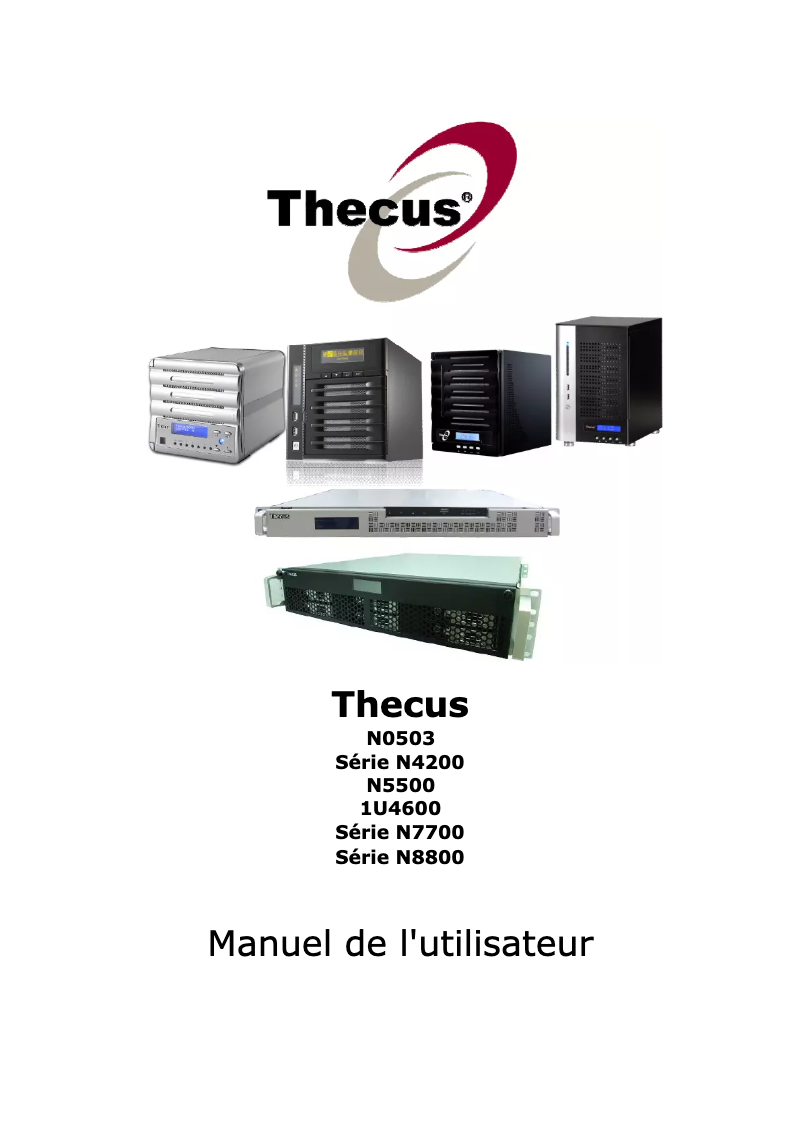 Page n°1 - Manuel utilisateur Origin Storage N7700PRO