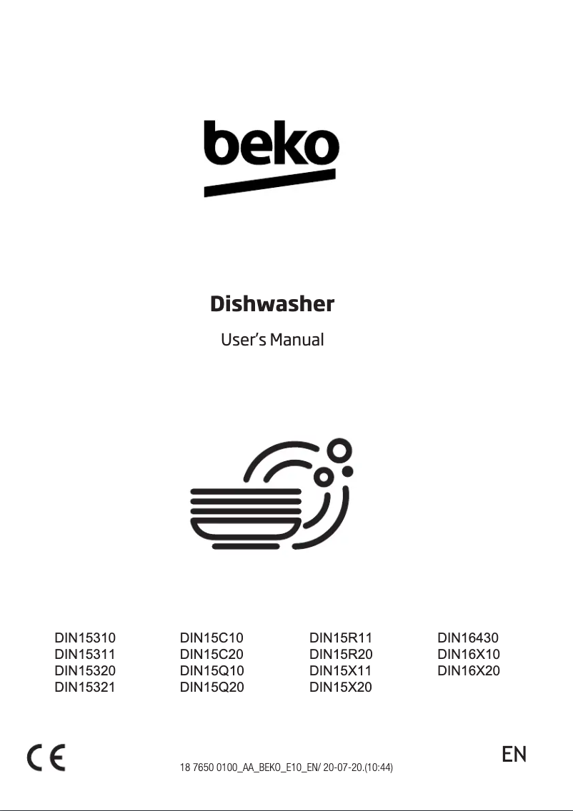 Image de la première page du manuel de l'appareil DIN16X20