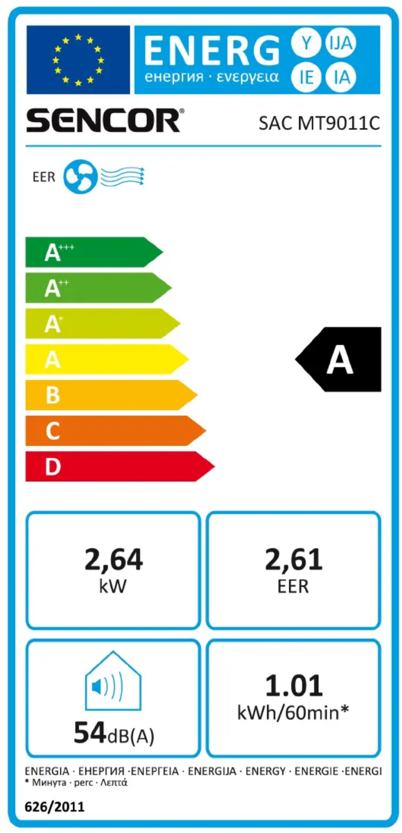 Image de la première page du manuel de l'appareil SAC MT9011C
