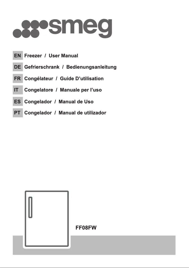Image de la première page du manuel de l'appareil FF08FW
