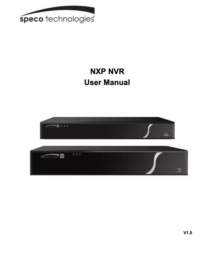 Image de la première page du manuel de l'appareil N8NXP