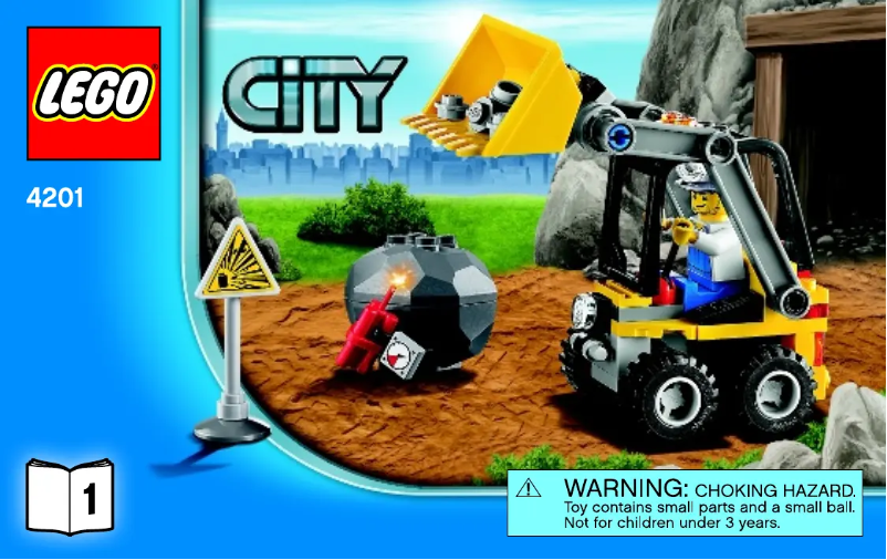 Page 1 de la notice Manuel utilisateur Lego City 4201