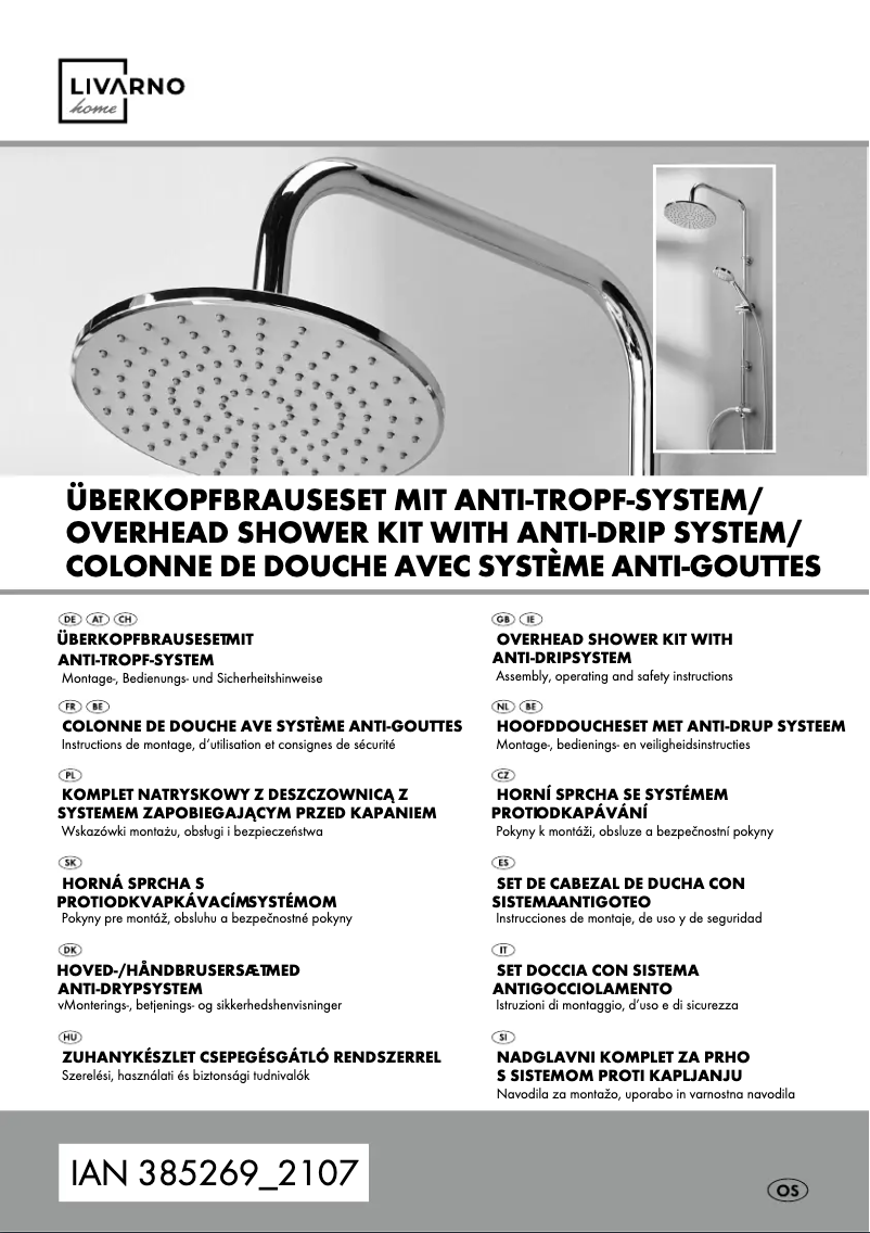 Image de la première page du manuel de l'appareil IAN 385269