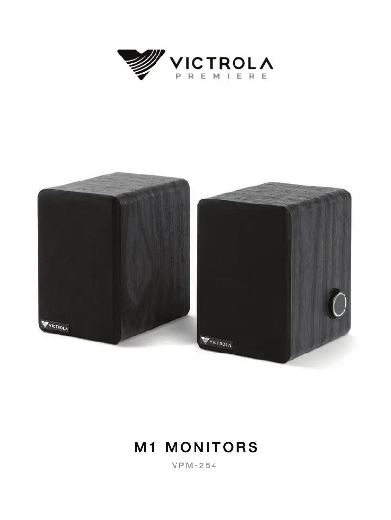 Página 1 del manual Manual de usuario Victrola M1 VPM-254