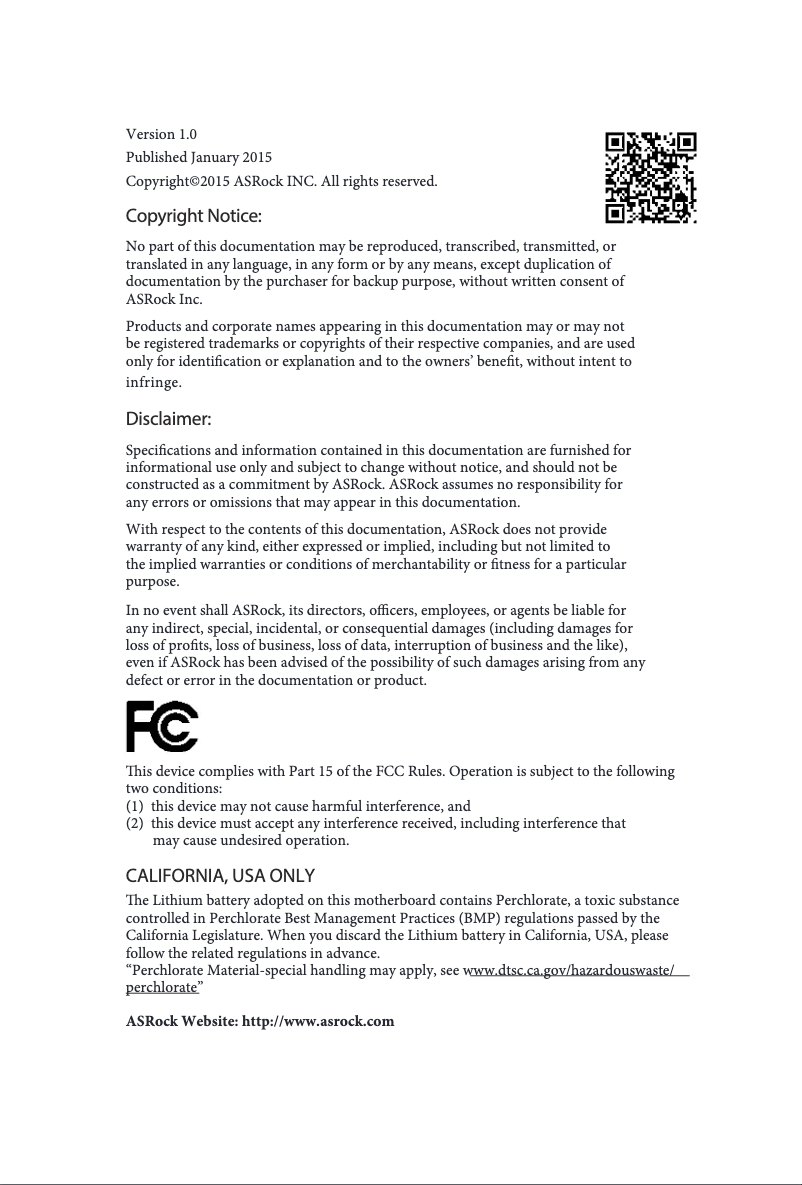 Página 1 del manual Manual de usuario Asrock 970M Pro3