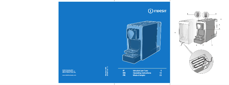 Page 1 de la notice Manuel utilisateur Indesit UNO