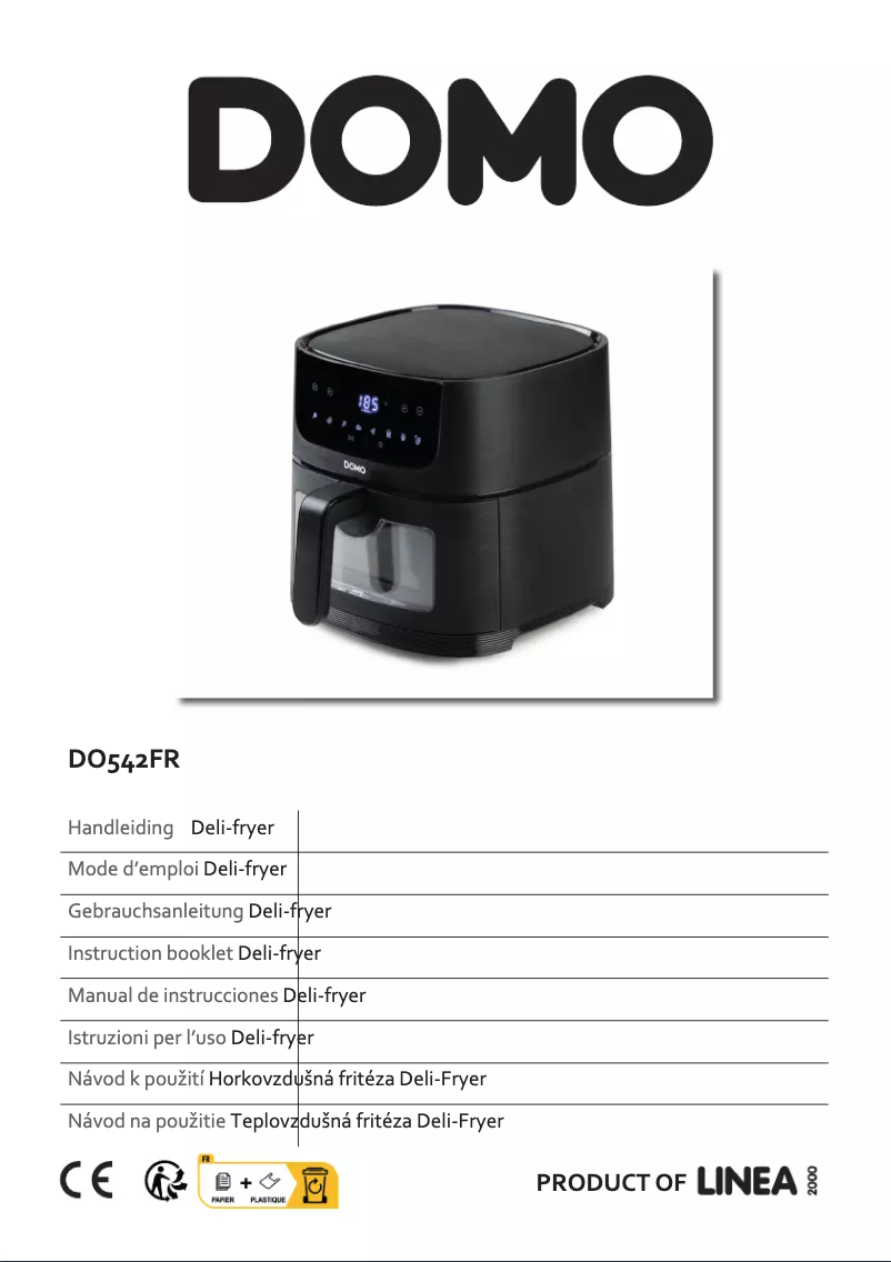 Page 1 de la notice Manuel utilisateur Domo DO542FR