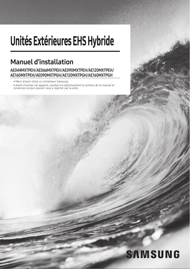 Imagen de la primera página del manual del dispositivo AE120MXTPGH