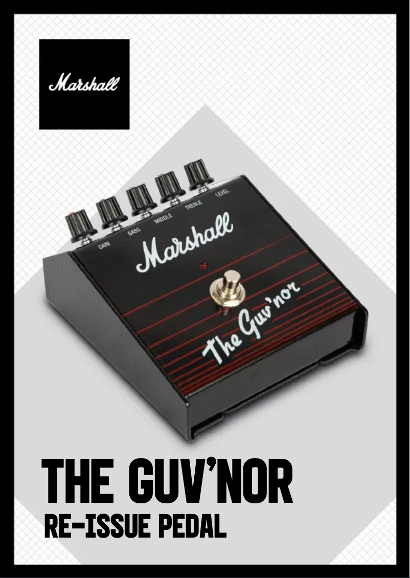 Image de la première page du manuel de l'appareil The Guv'nor