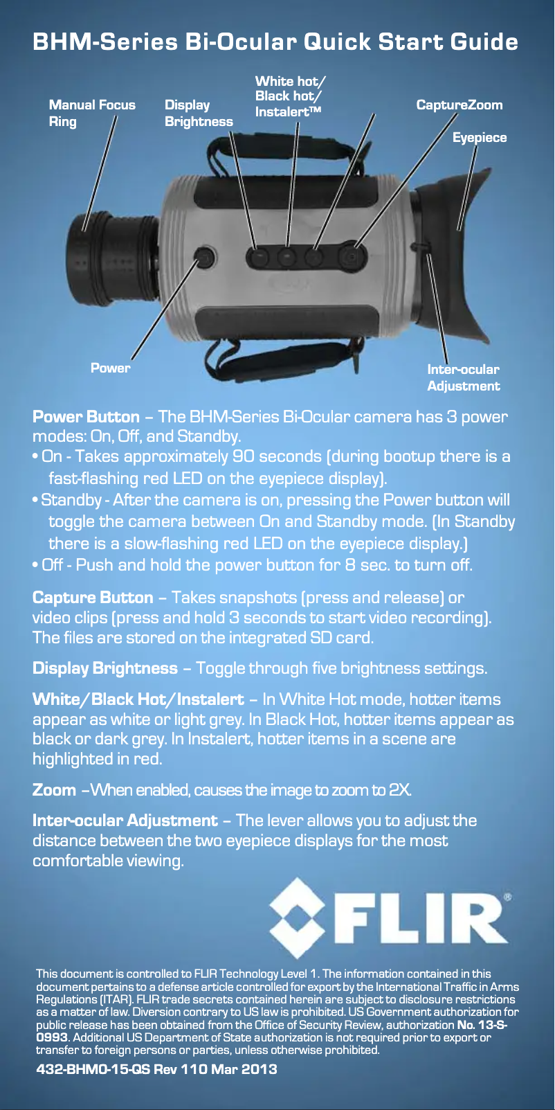Imagen de la primera página del manual del dispositivo BHM XR+