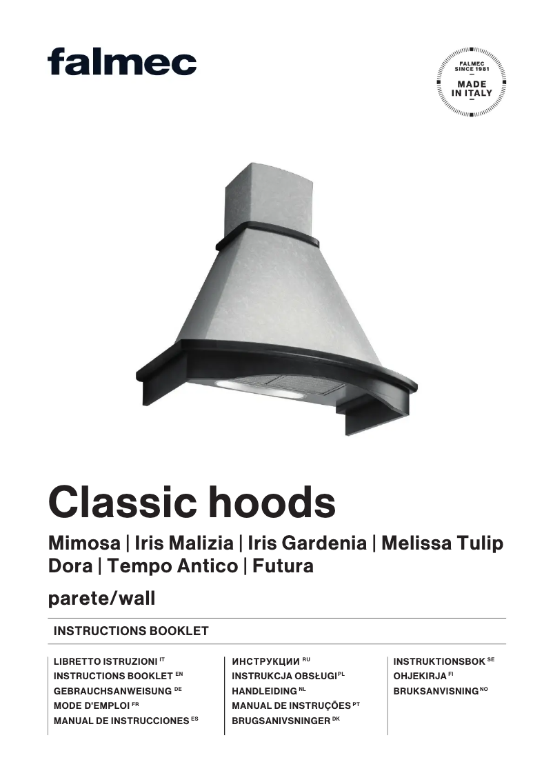 Image de la première page du manuel de l'appareil Mimosa