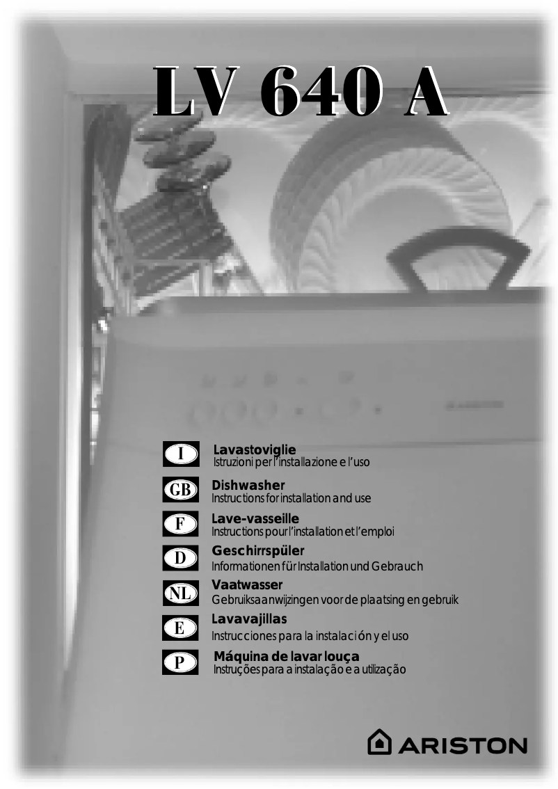 Página 1 del manual Manual de usuario Hotpoint Ariston LV 640 a ix