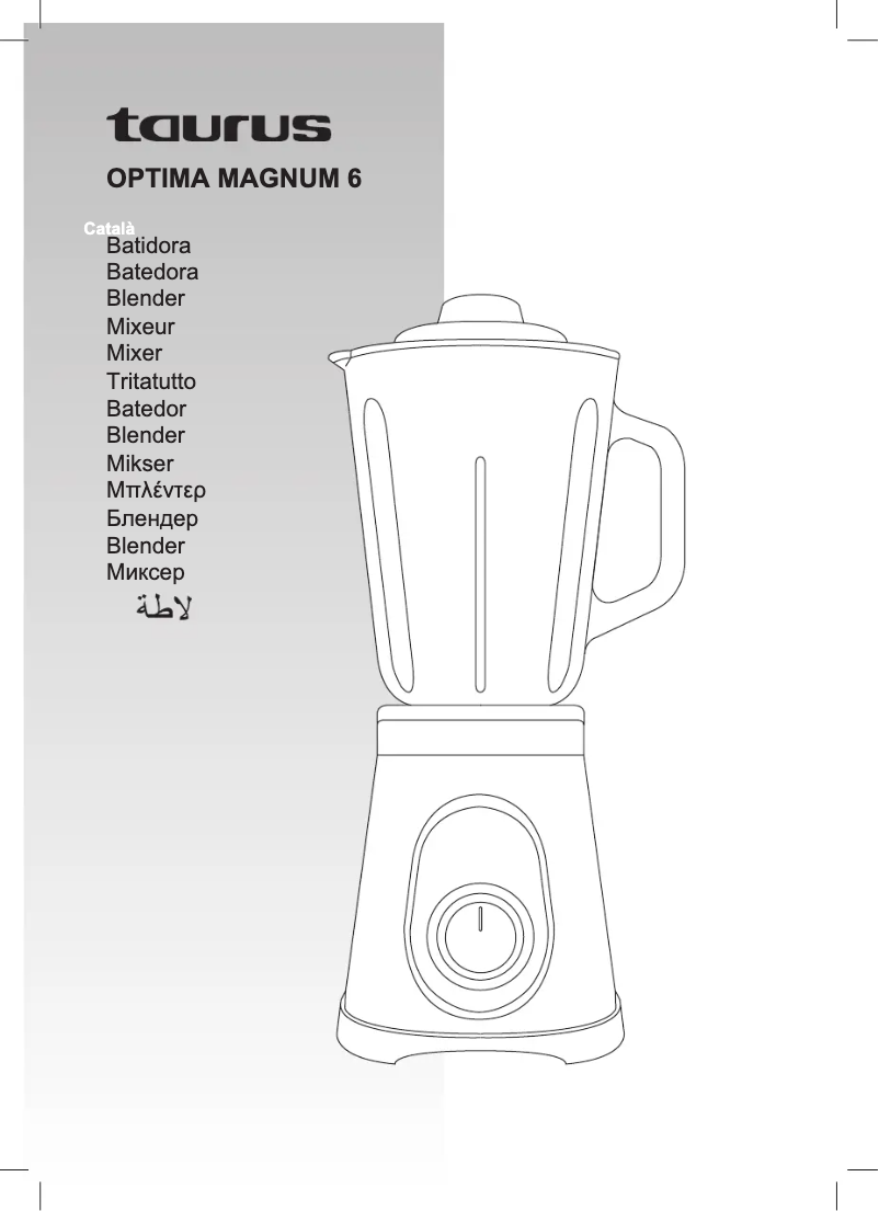 Image de la première page du manuel de l'appareil Optima Magnum 6