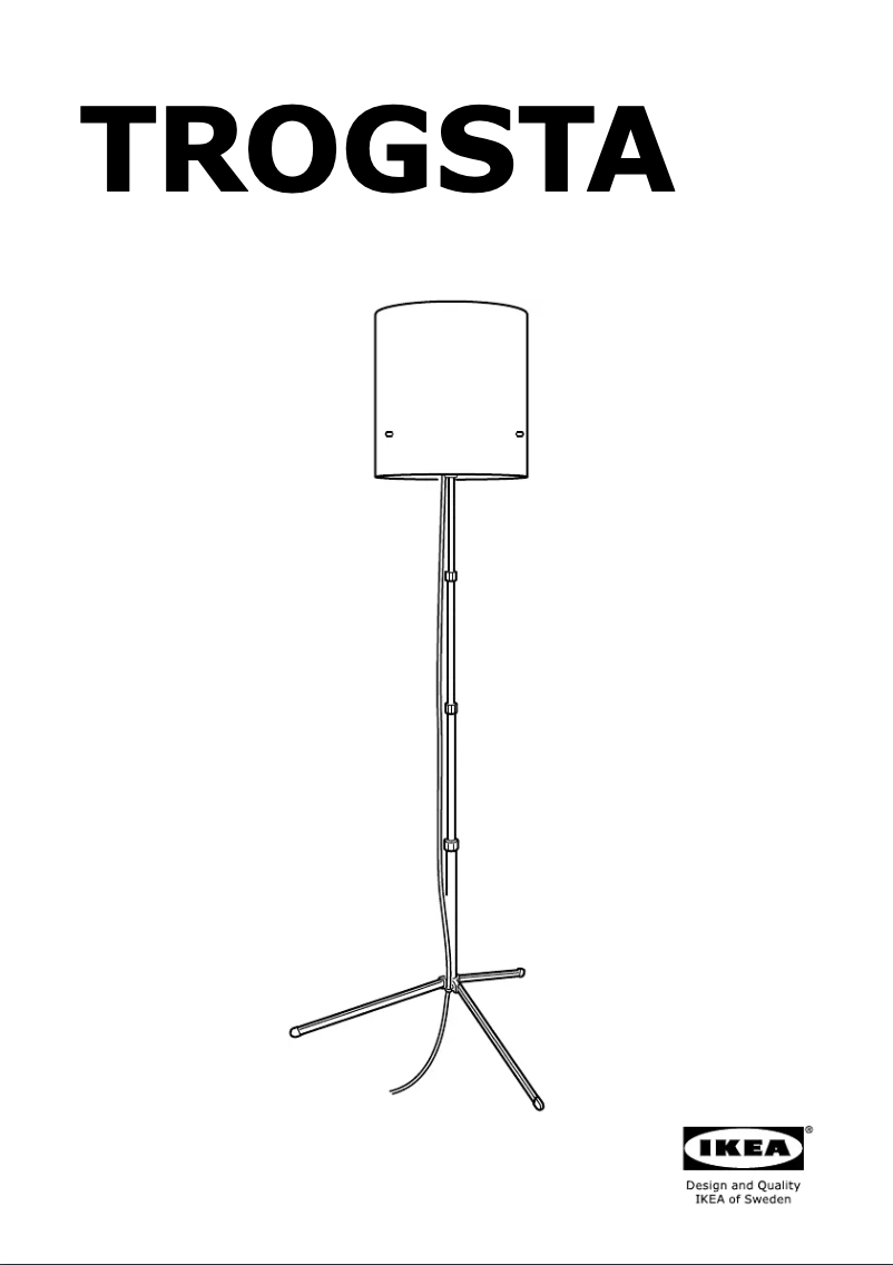 Imagen de la primera página del manual del dispositivo TROGSTA