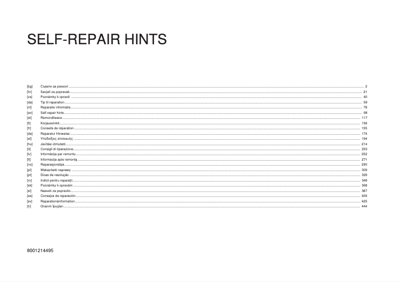Image de la première page du manuel de l'appareil WG54G210GB