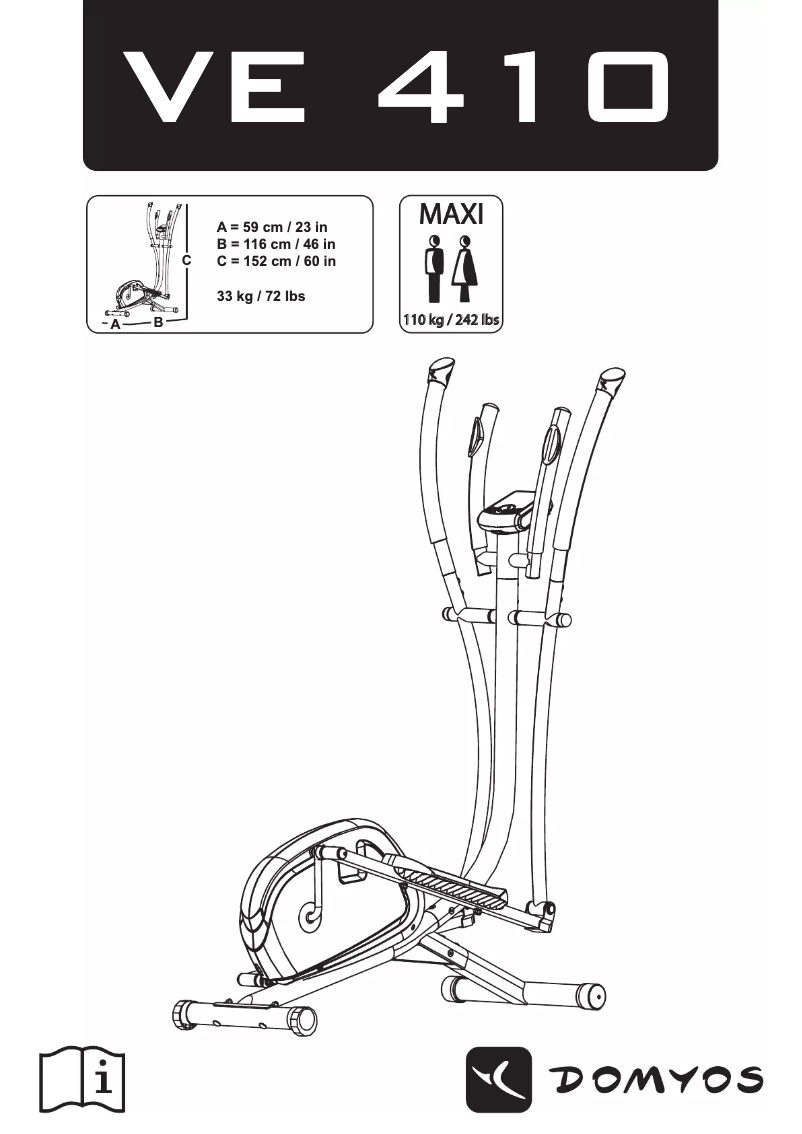 Image de la première page du manuel de l'appareil VE 410