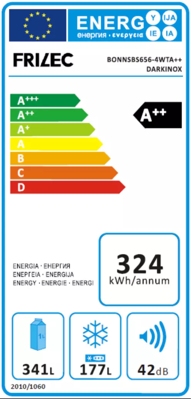 Page 1 de la notice Manuel utilisateur Frilec BONNSBS656-4WTA++
