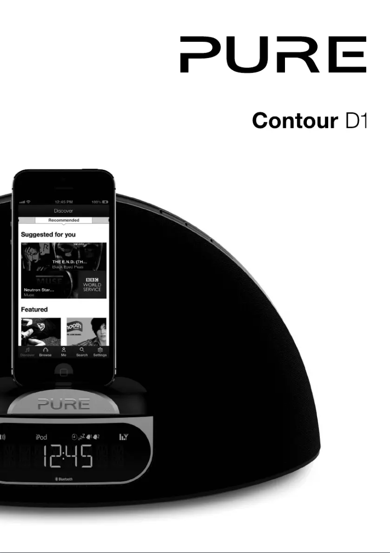 Page n°1 - Manuel utilisateur Pure Contour D1