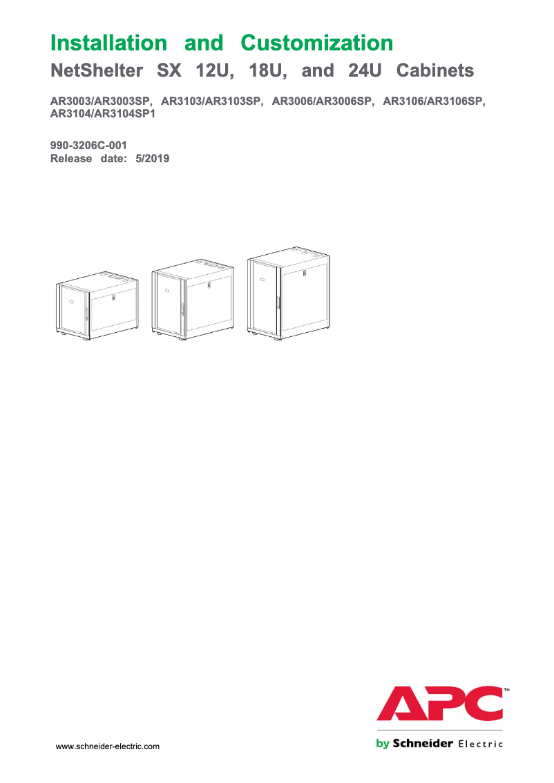 Page n°1 - Manuel utilisateur APC AR7362