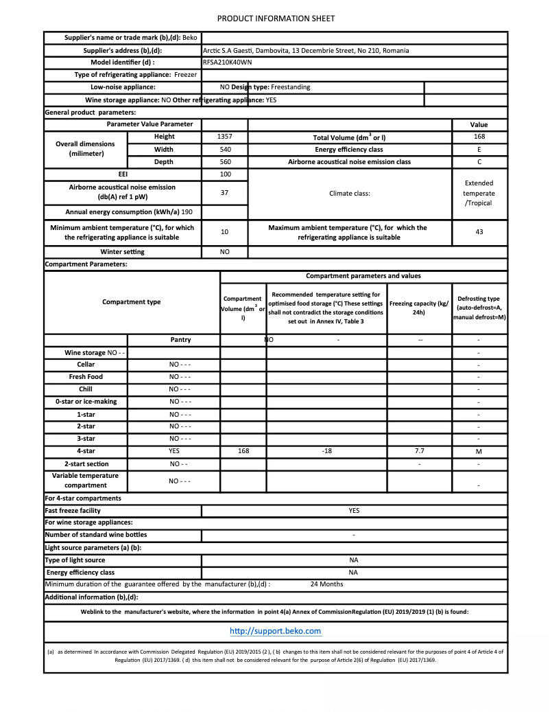 Image de la première page du manuel de l'appareil RFSA210K40WN