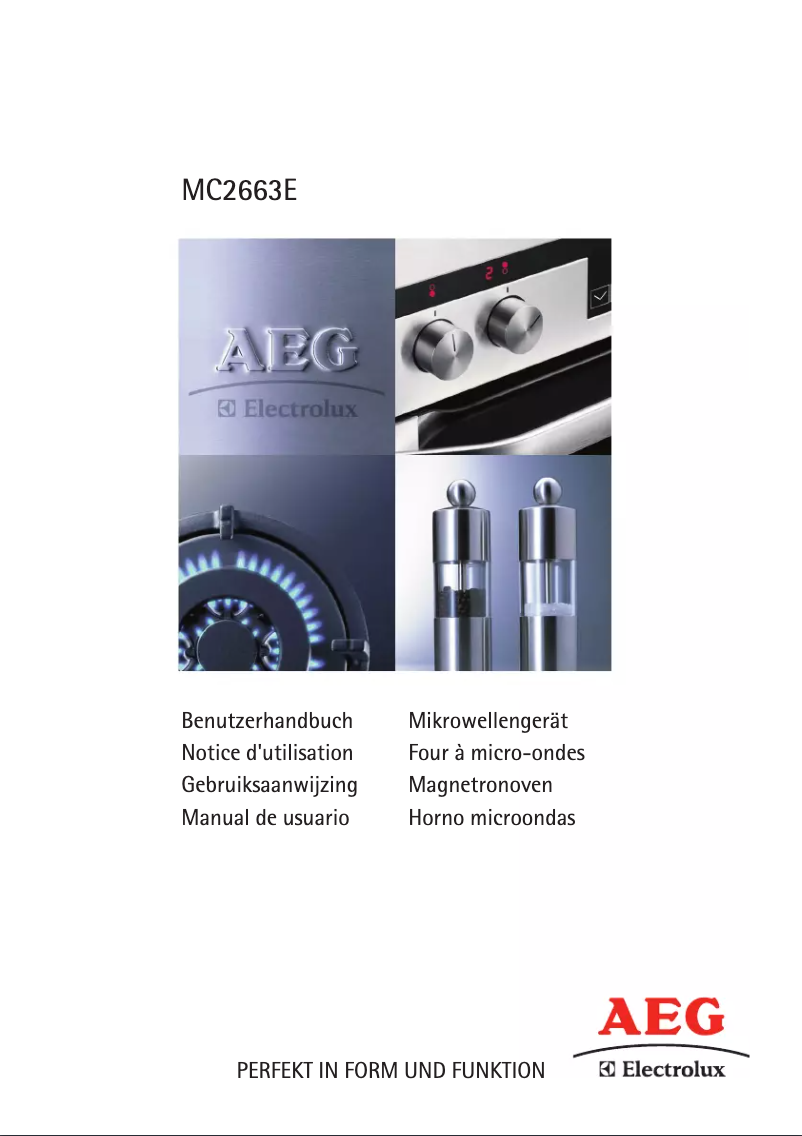 Image de la première page du manuel de l'appareil Micromat MC 2663 E-M