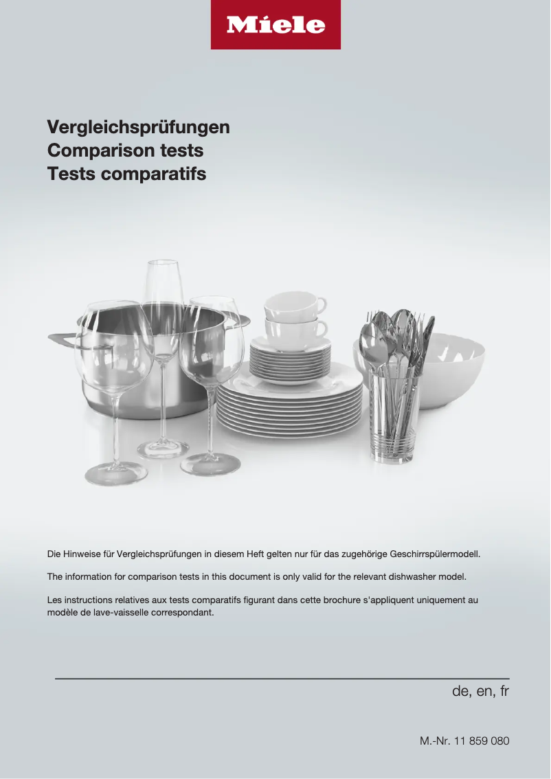 Page n°1 - Manuel utilisateur Miele G 5433 SCU Excellence
