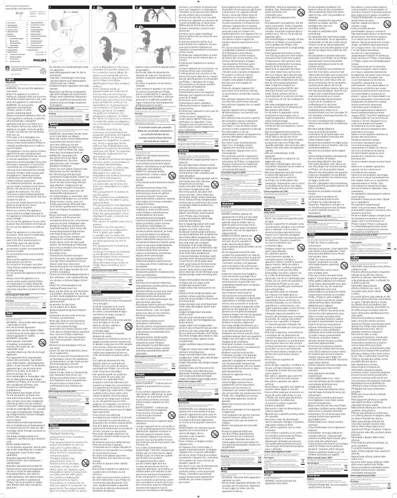 Page n°1 - Manuel utilisateur Philips ThermoProtect BHD300