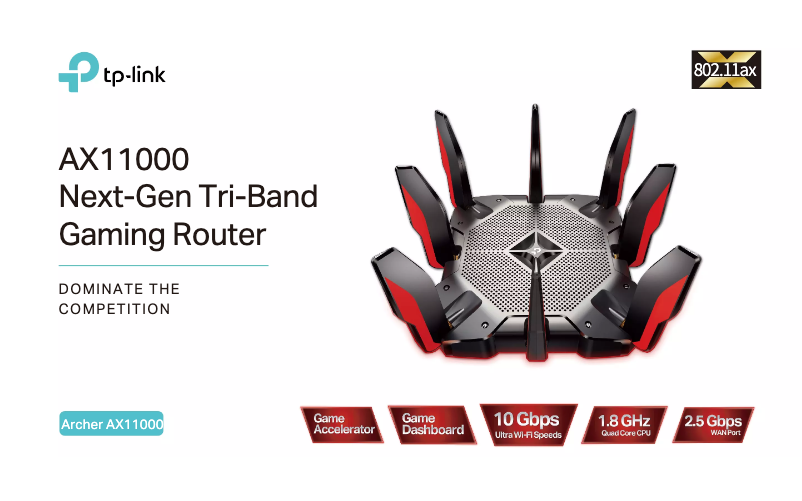 Page n°1 - Fiche technique TP-Link AX11000